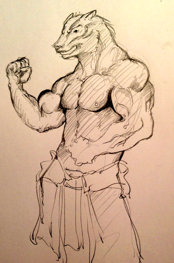 596x900 Badger Sketch By Leonine Domino - Badger Sketch