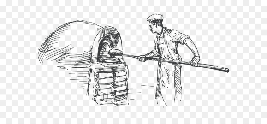 900x420 Bakery Pizza Toast Bread Baking - Bakery Sketch