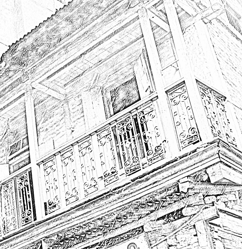 965x992 Stock Pictures Sketches Of Balcony Railing Designs - Balcony Sketch