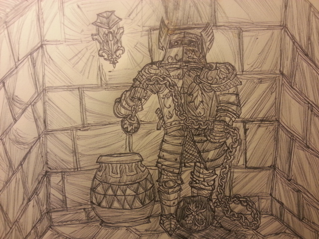 640x480 Ball And Chain Knuckle. By Baron Klatz - Ball And Chain Sketch