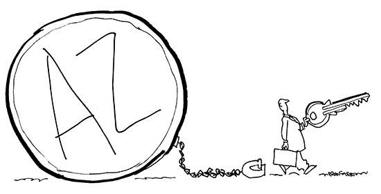 550x281 Lose That Ball And Chain And See Monument Valley Mark Armstrong - Ball And Chain Sketch