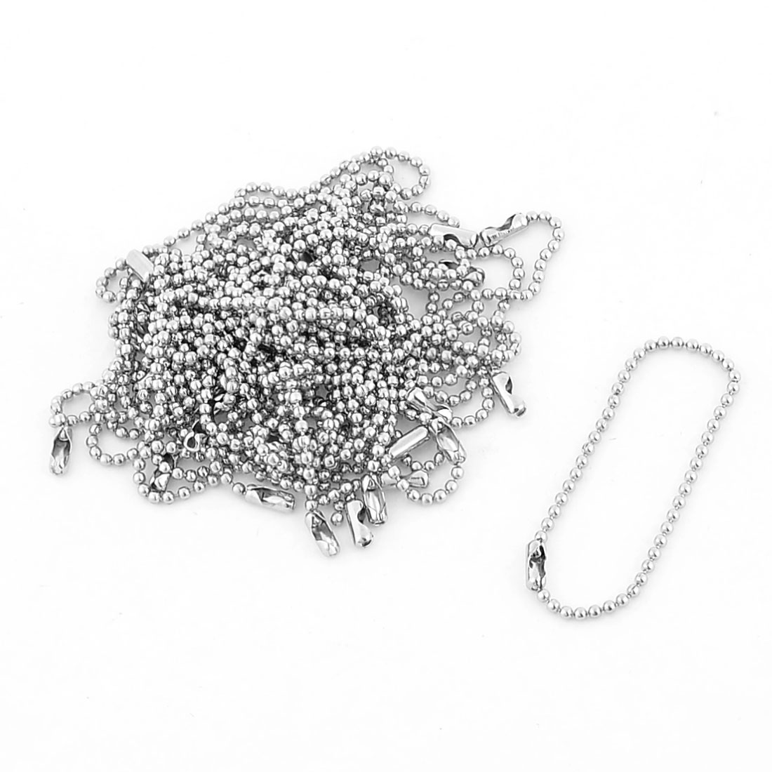 1100x1100 Unique Bargains 32 Pcs 10cm Long Silver Tone Connector Clasp Ball - Ball And Chain Sketch