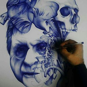 300x300 Ballpoint Pen Drawings That Take Me Up To 100 Hours To Create - Ball Pen Sketches