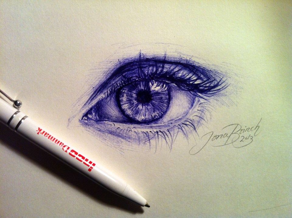 960x717 Ballpoint Pen Sketch By Lona Brinch Sketches - Ball Pen Sketches