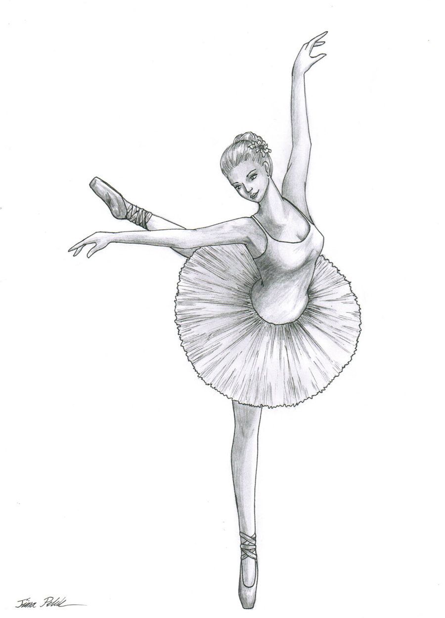 900x1248 Dance Drawing, Pencil, Sketch, Colorful, Realistic Art Images - Ballerina Pencil Sketch