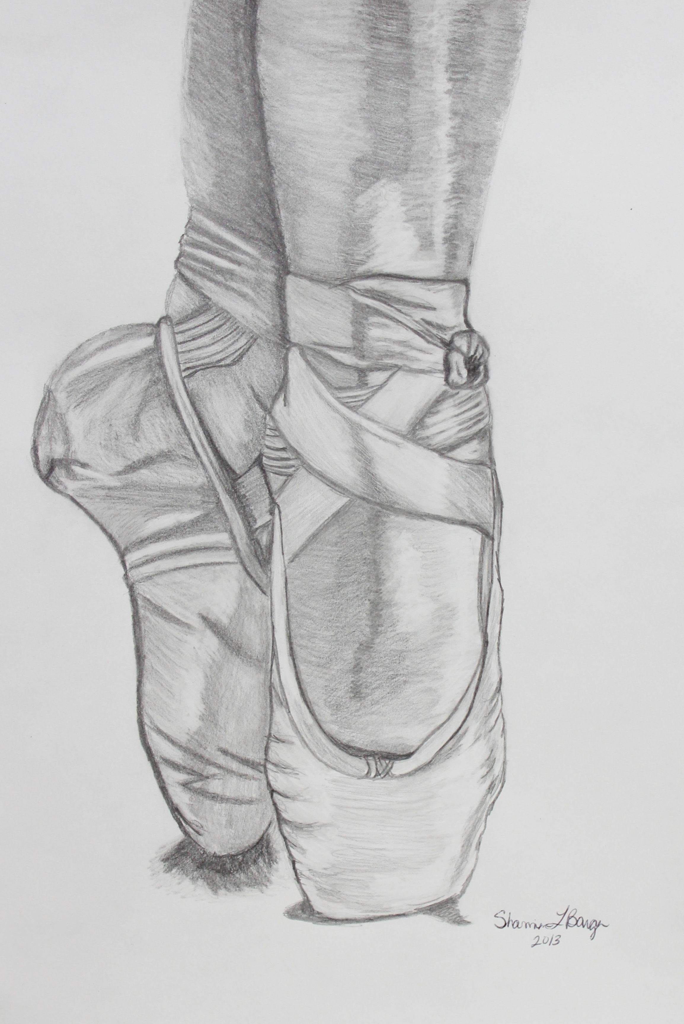 Ballerina Pencil Sketch at PaintingValley.com | Explore collection of ...