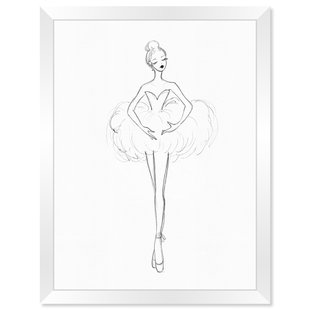 310x310 Ballerina Sketch Wall Art Wayfair - Ballerina Sketch Easy