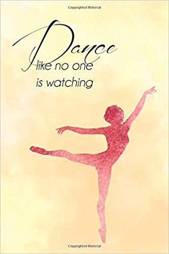 333x499 Dancer Ballerina Yellow Quote Journal, Blank Sketch Paper Blank - Ballet Dancer Sketch