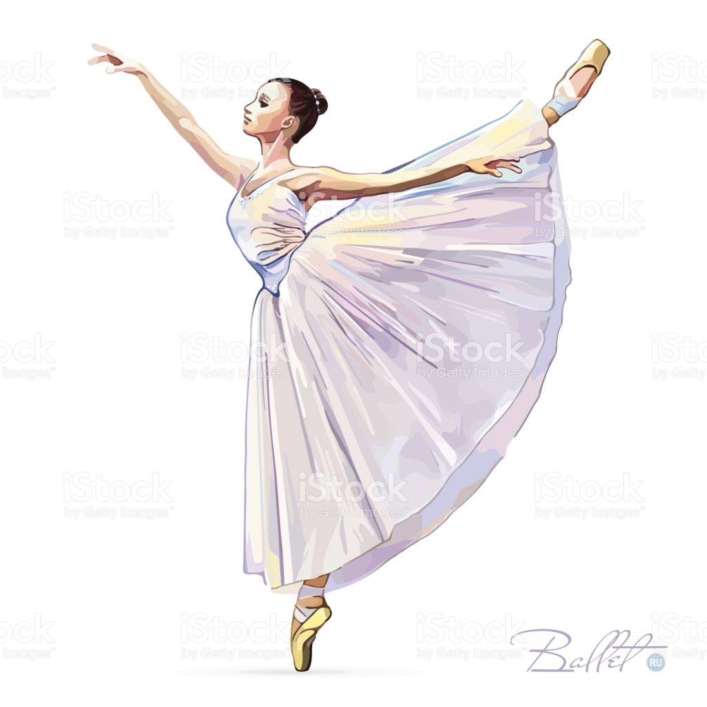 Ballet Dancer Sketch at PaintingValley.com | Explore collection of