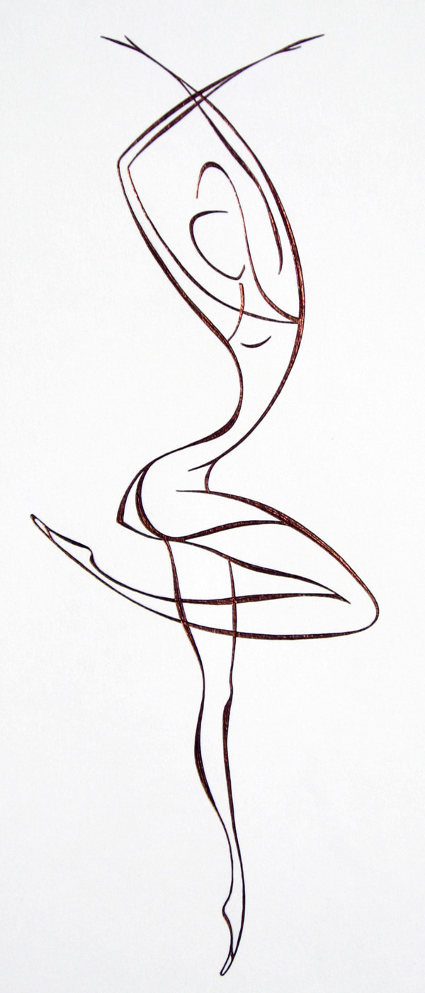 Ballet Dancer Sketch at PaintingValley.com | Explore collection of