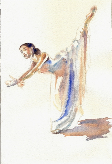 359x528 Ballet Dancer Sketch - Ballet Dancer Sketch