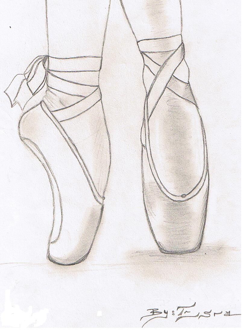 816x1104 My Elder, My Saint Zujava Heart To Heart - Ballet Shoes Sketch