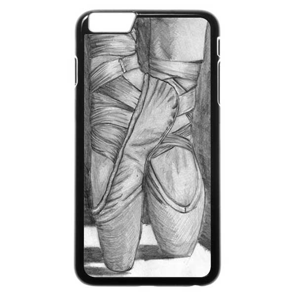 600x600 Ballet Shoes (Sketch) Iphone 7 Plus Case - Ballet Shoes Sketch