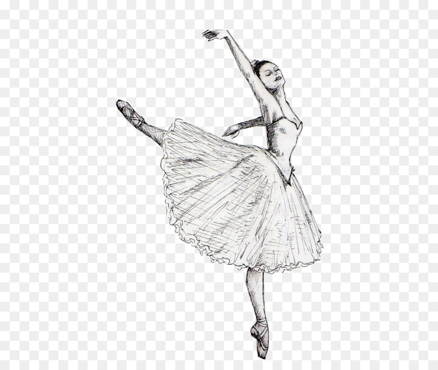 900x760 Drawing Ballet Dancer Sketch - Ballet Sketch