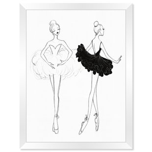 310x310 Ballerina Sketch Wall Art Wayfair - Ballet Sketch