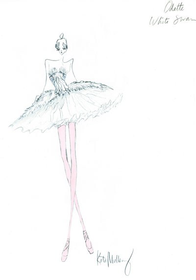 400x573 From Sketch To Still, The Visual History Of Rodarte In Black Swan - Ballet Tutu Sketch