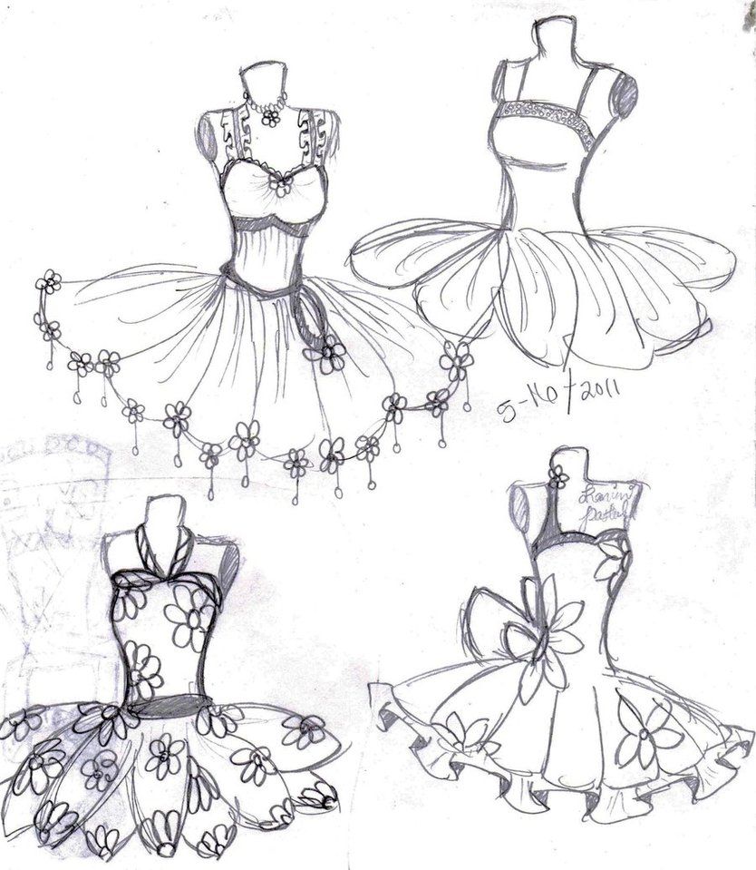 834x959 How To Draw A Ballerina Tutu Skirt Arts Amp Entertainment - Ballet Tutu Sketch
