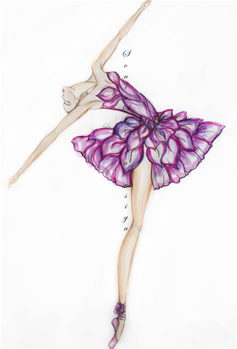 Ballet Tutu Sketch at PaintingValley.com | Explore collection of Ballet ...