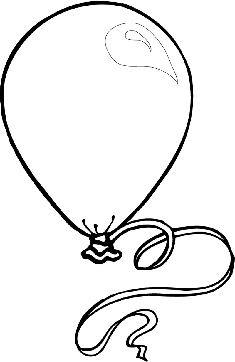 800x1233 Clipart Balloons Sketch - Balloon Sketch