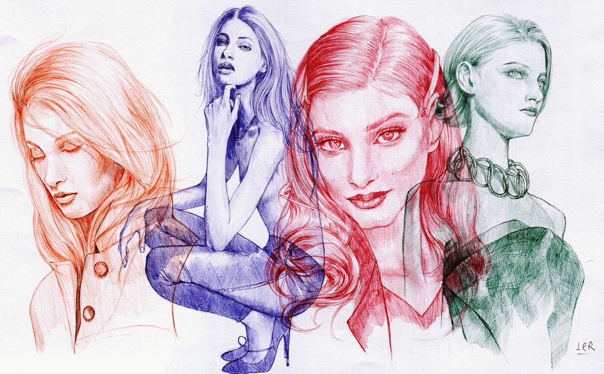 1235x766 Design Stack A Blog About Art, Design And Architecture Ballpoint - Ballpoint Pen Sketch