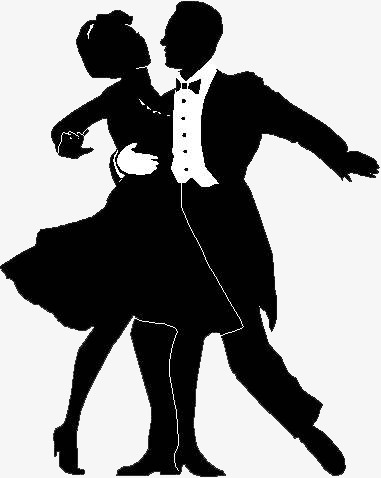 381x478 Latin Dance Silhouette, Dance Clipart, Sketch, Dance Png Image And - Ballroom Dancing Sketches