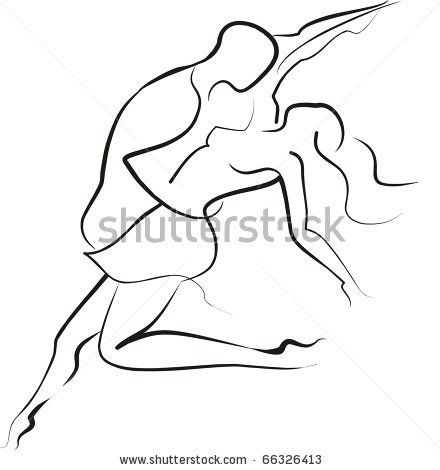 440x470 Ballroom, Couple Dancing Sketch Concept Stock Vector 66326413 - Ballroom Sketch