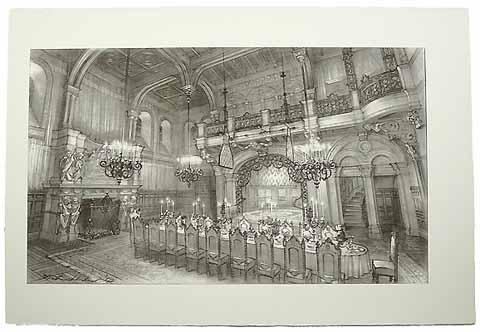 480x332 Ballroom Sketch This Disney Production Design - Ballroom Sketch