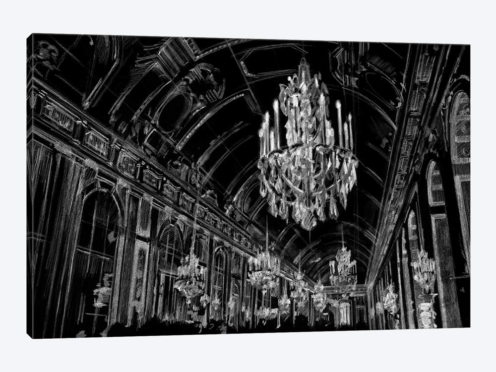 1000x750 Ballroom Sketch Art Print By Ethan Harper Icanvas - Ballroom Sketch