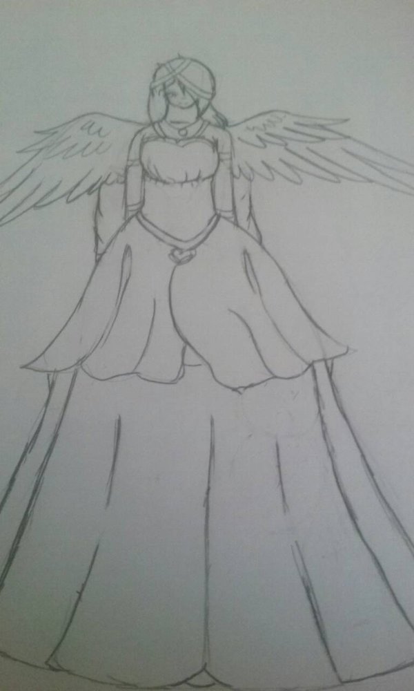 600x1000 Ballroom Sketch By Rynniousblade - Ballroom Sketch