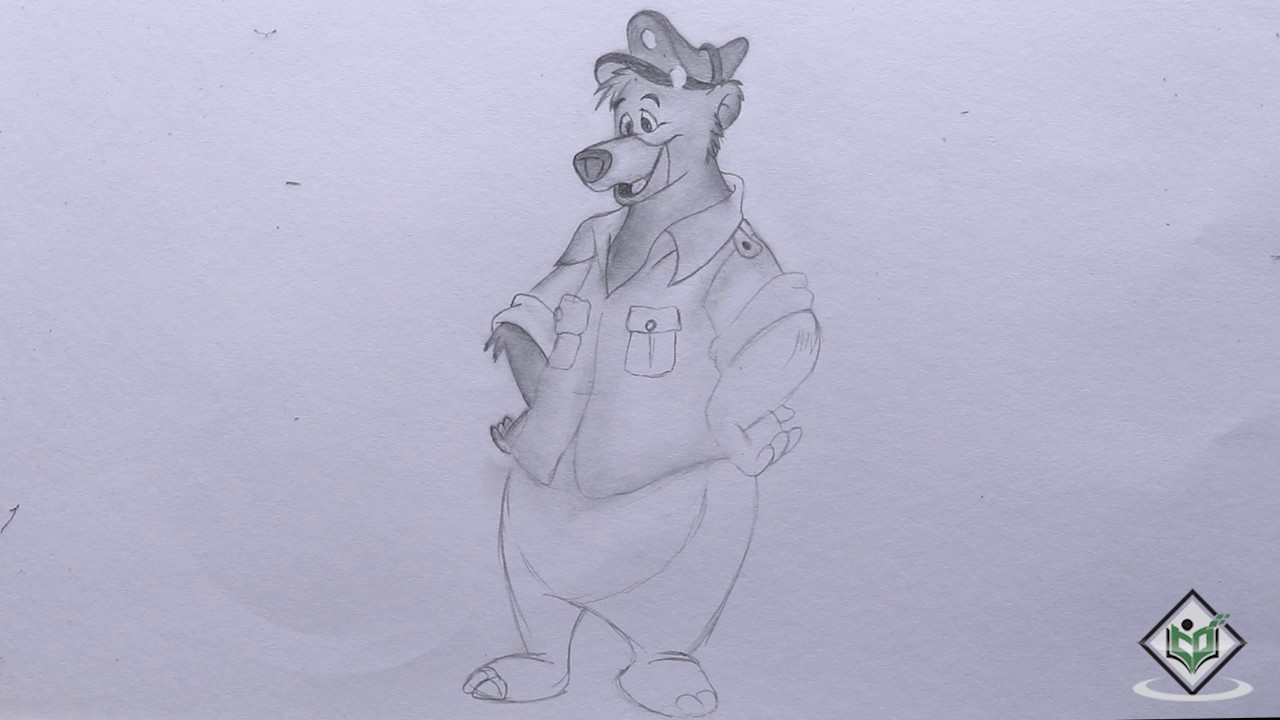 1280x720 How To Sketch A Baloo - Baloo Sketch