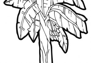 300x210 Pencil Drawing Of A Banana Leaf Sketch Illustration Banana Tree - Banana Leaf Sketch