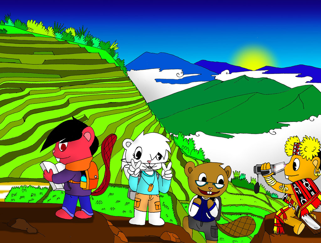 1024x776 Banaue Tour By Blasitohtf - Banaue Rice Terraces Sketch