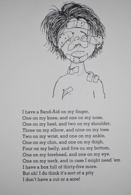 428x639 Band Aid Shel Silverstein Lt3 Agandric - Band Aid Sketch