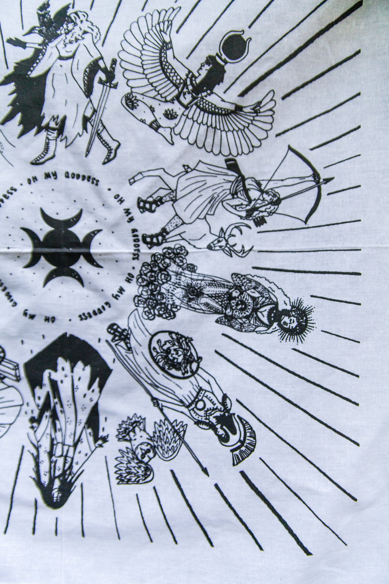 1365x2048 Oh My Goddess Bandana Close Call Studio - Bandana Sketch