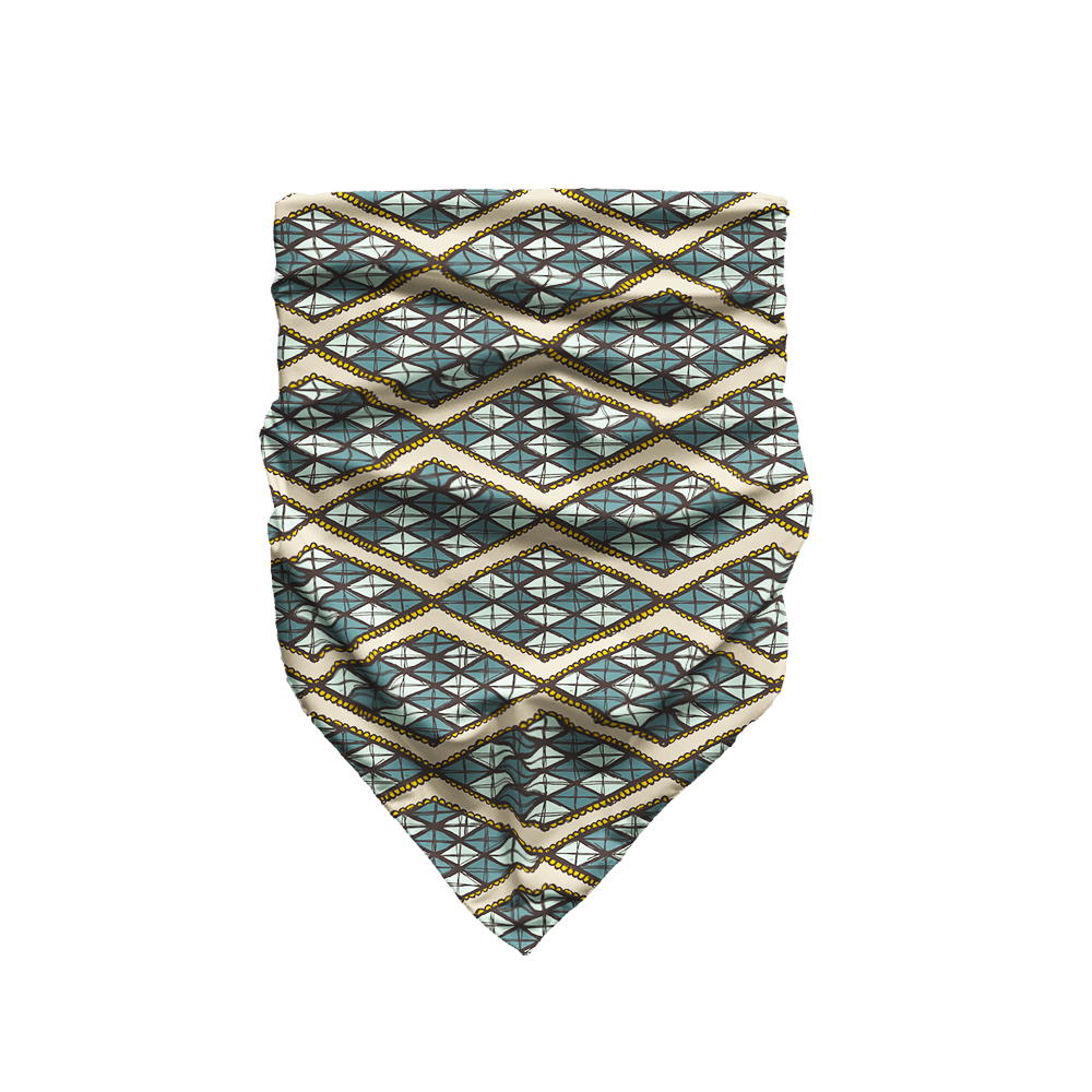 1000x1000 Stained Glass Sketch Bandana Sugarsky - Bandana Sketch