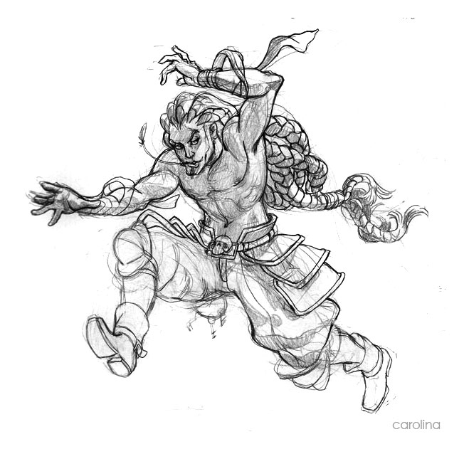 652x631 Bandit Run Sketch By Mishinsilo - Bandit Sketch