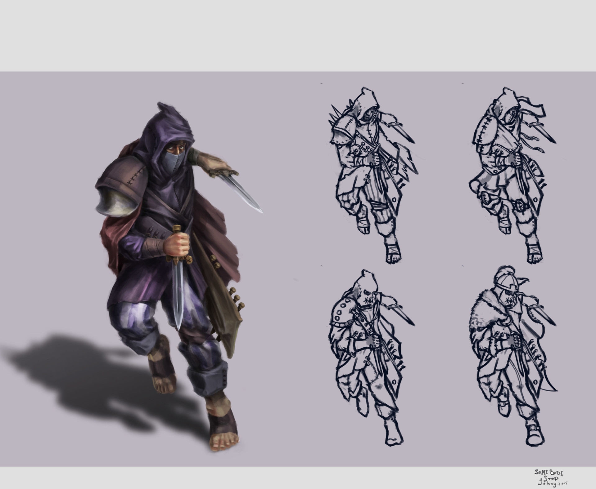 1920x1577 Artstation - Bandit Sketch