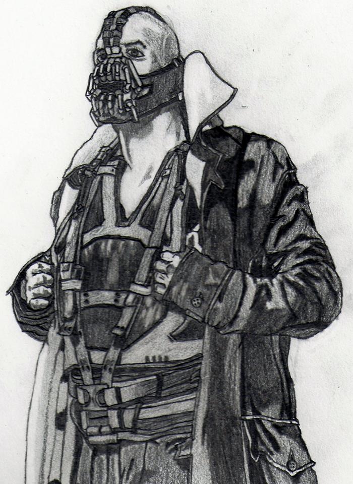 700x960 Bane Sketch By Juggalo4life916 - Bane Sketch