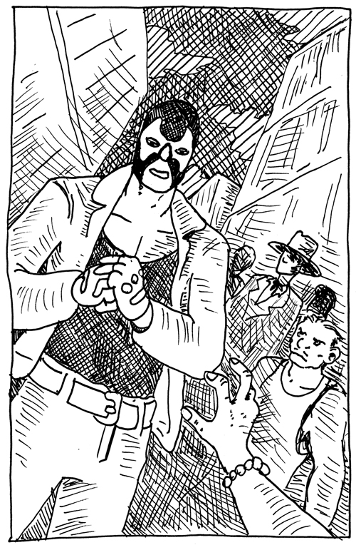 500x764 Batman Sketch Challenge - Bane Sketch