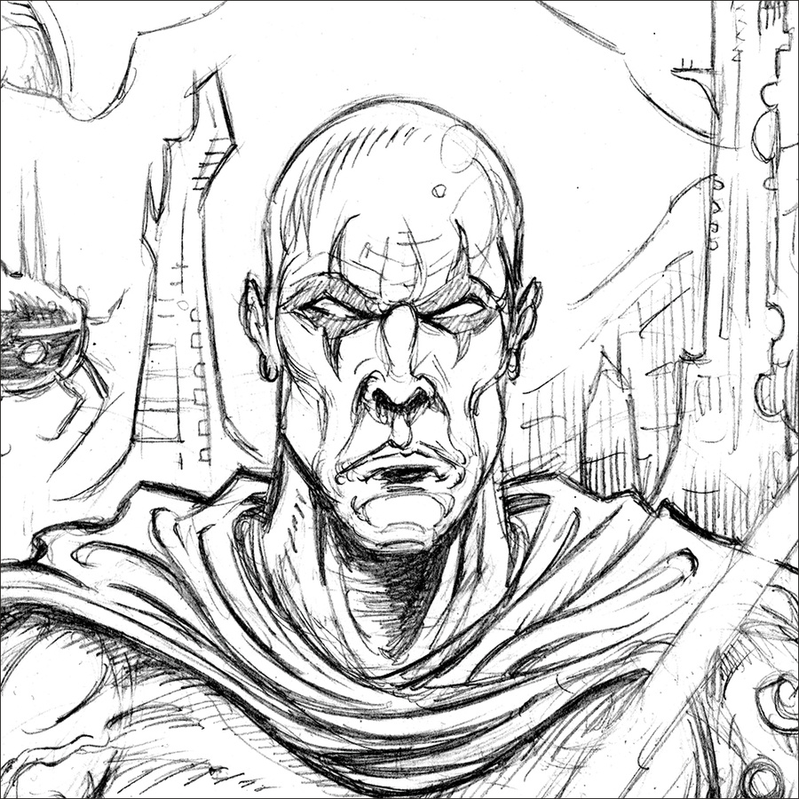 900x900 Darth Bane - Bane Sketch