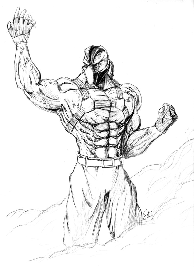 762x1048 Bane Drawing High Quality Drawing Skill - Bane Sketch