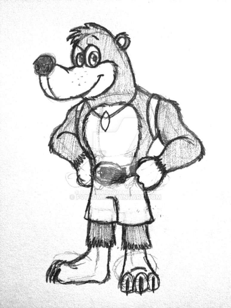 774x1032 Banjo Sketch By F4th0m - Banjo Sketch