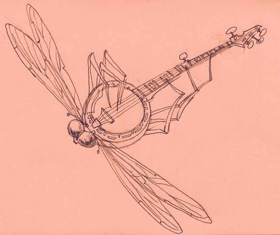 920x772 Finding Your Inner Banjo - Banjo Sketch