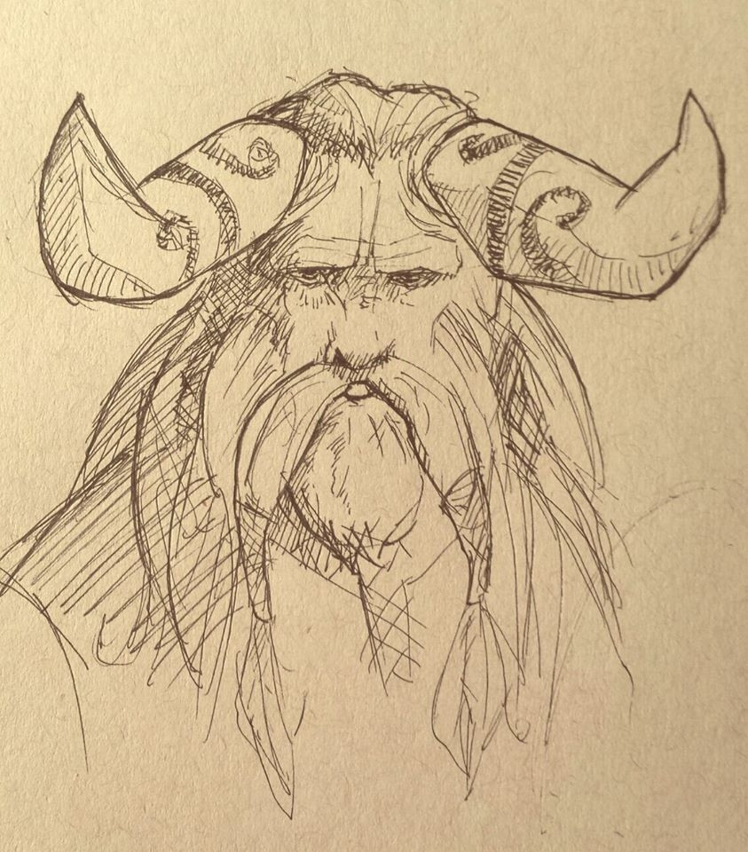 843x960 Just Did A Sketch Of Iver. - Banner Sketch