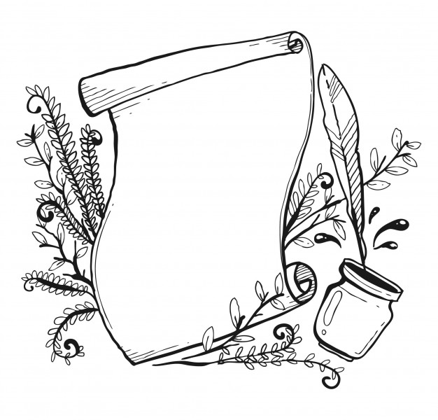 626x600 Unique Banner Sketch Vector Premium Download - Banner Sketch