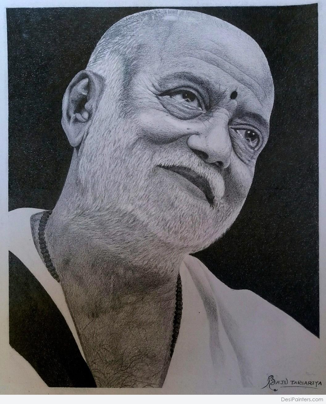 Bapu Sketch at Explore collection of Bapu Sketch