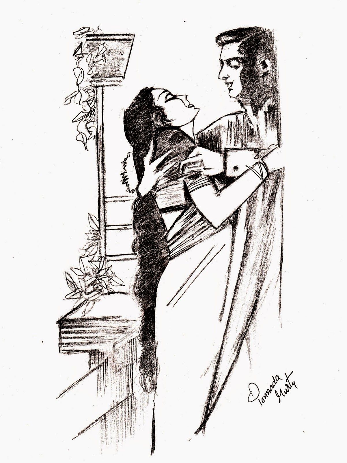 1202x1600 Pencil Sketch - Bapu Sketch