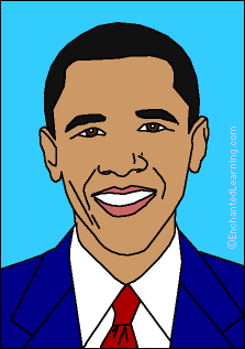 223x317 President Barack Obama - Barack Obama Sketch