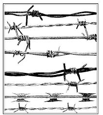 212x238 Collection Of Barbed Wire Ww1 Drawing High Quality, Free - Barbed Wire Sketch