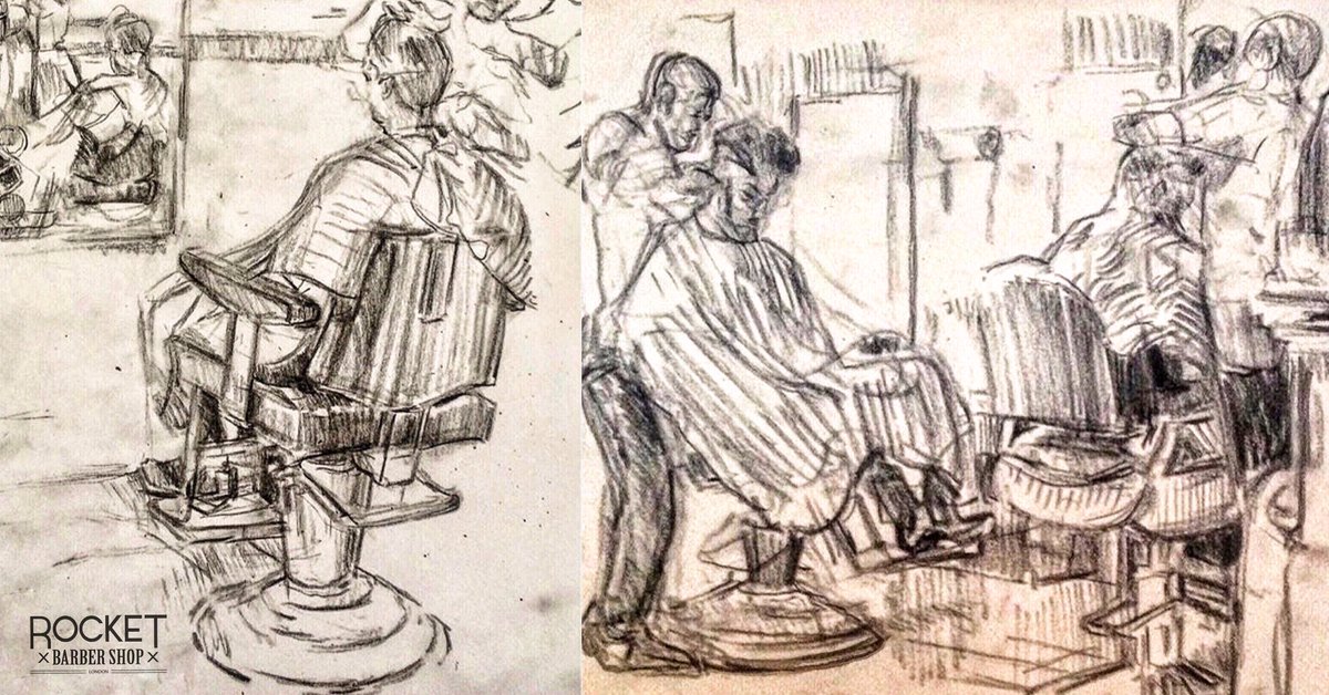 1200x628 Rocket Barber Shop On Twitter - Barber Shop Sketch